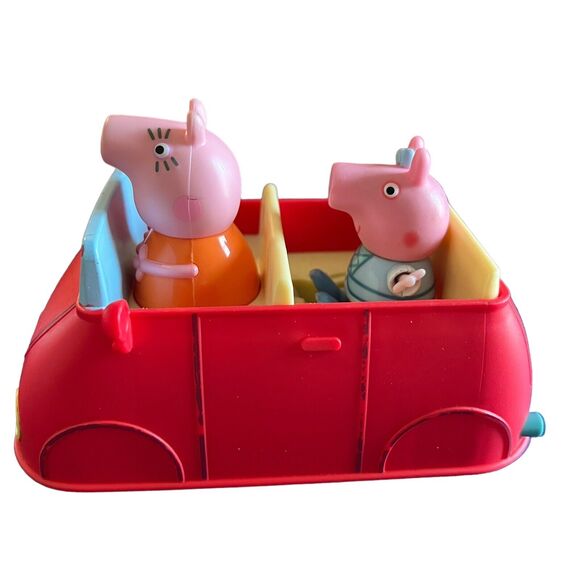 Peppa Pig Treehouse George's Fort, Family Car,School Playgroup,3Figures SOUNDS - Picture 2 of 16